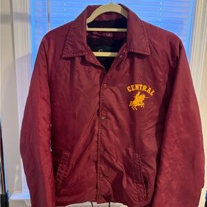 1960s Champion Running Man Central Michigan University Jacket